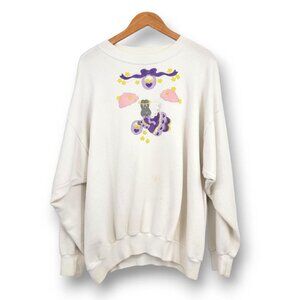 Women's White Sweatshirt